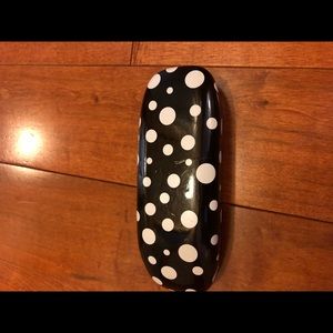 Polka dot glasses case